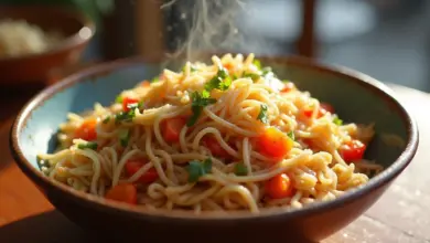 rýžové nudle se zeleninou a vejcem recept – Jak připravit rýžové nudle se zeleninou a vejcem: recept a tipy