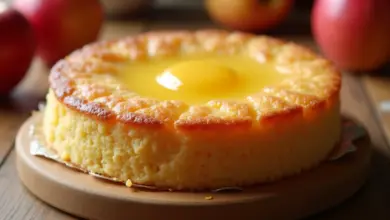 Jak upéct zdravý jablečný koláč s pudinkem: jednoduchý a chutný recept