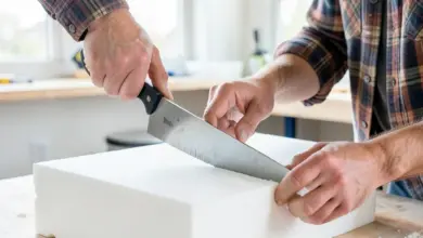 Řezání polystyrenu správné techniky - ilustrační foto