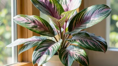 Calathea druhy a péče o ně - ilustrační foto
