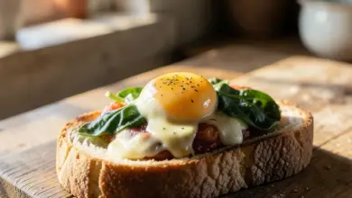 Vejce florentine recept a příprava - ilustrační foto