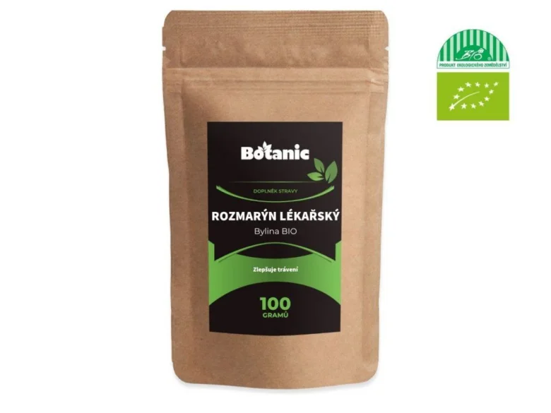 Balení bio rozmarýnu lékařského značky Botanic