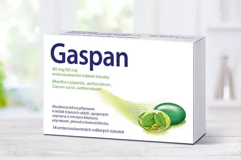 Gaspan - bylinky na křeče v břiše