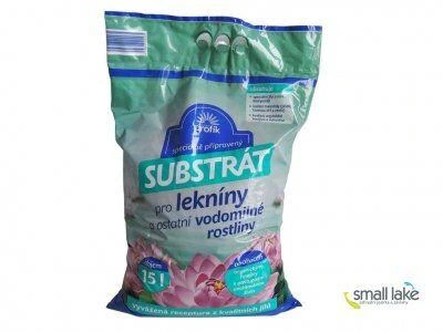 Substrát pro lekníny a vodní rostliny ve sáčku