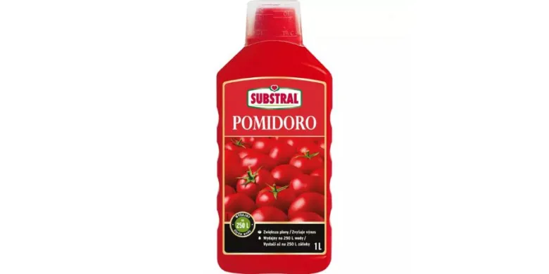 Fertilizér pro rajčata Substral Pomidoro v červené lahvi
