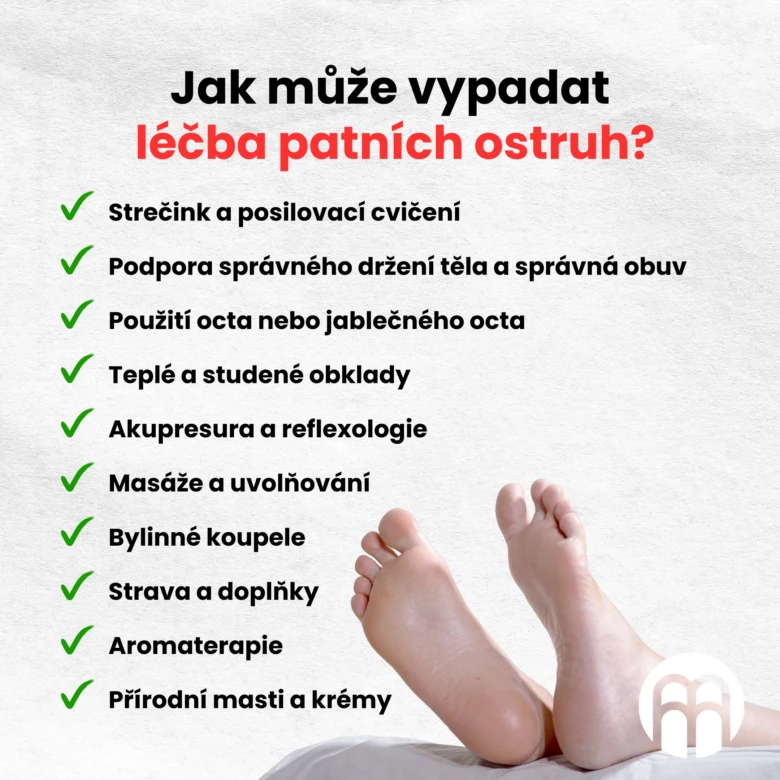 Tipy na léčbu patních ostruh v češtině